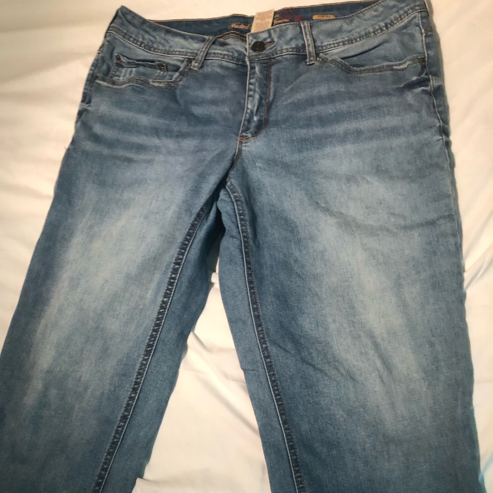 Faded glory womens jean capris size 16 great shape